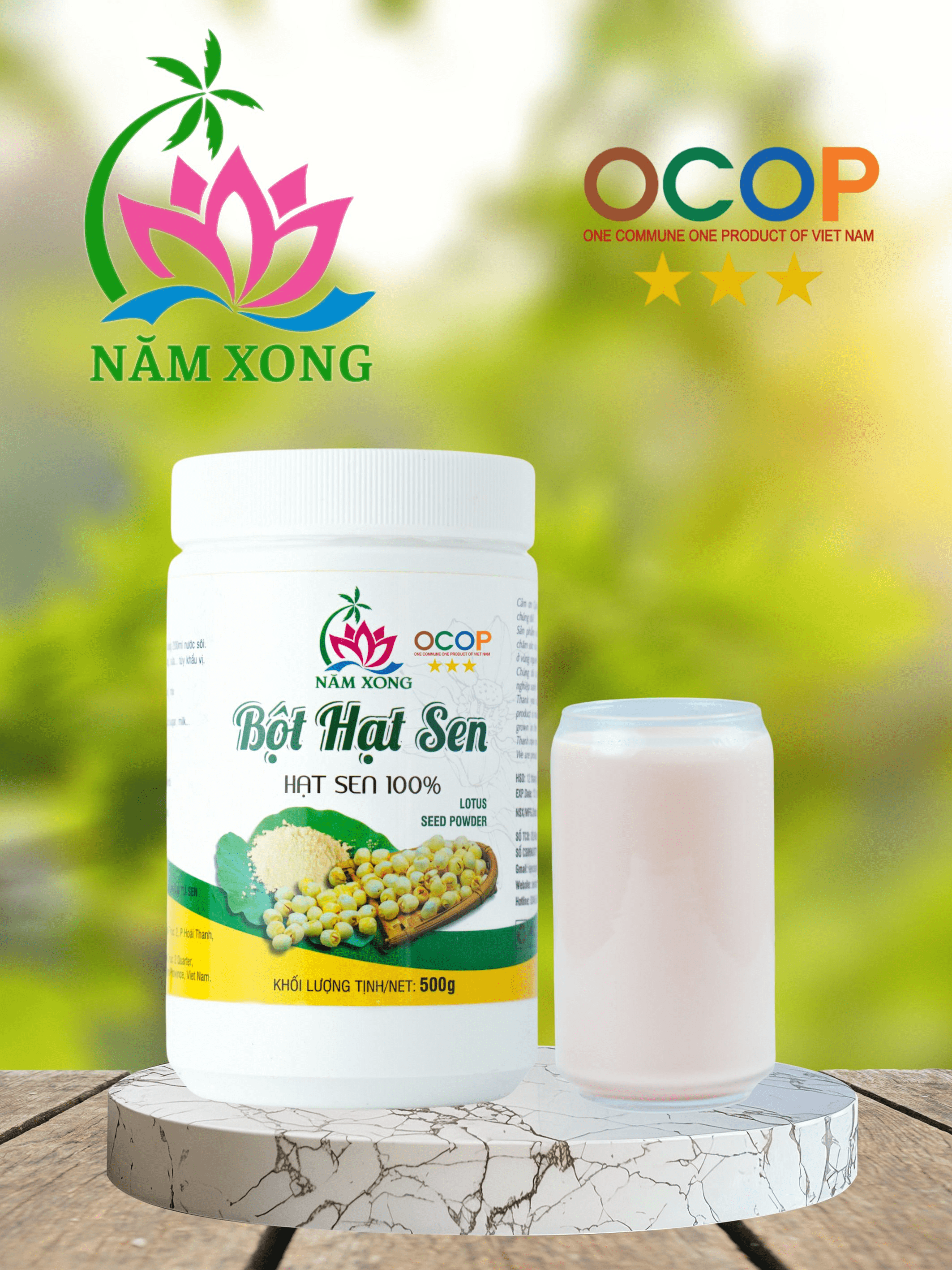 Bột Hạt Sen 500g