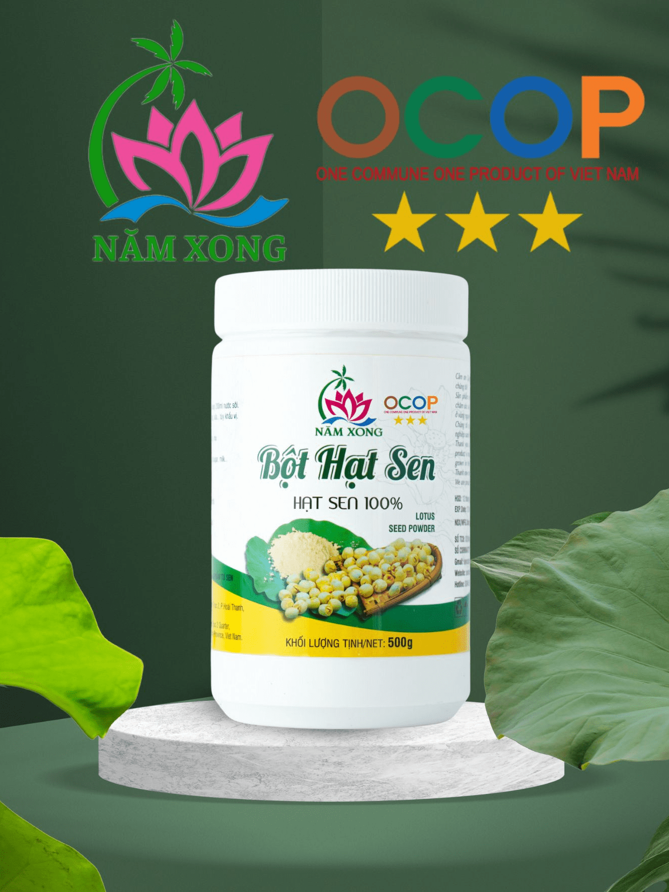 Bột Hạt Sen 500g