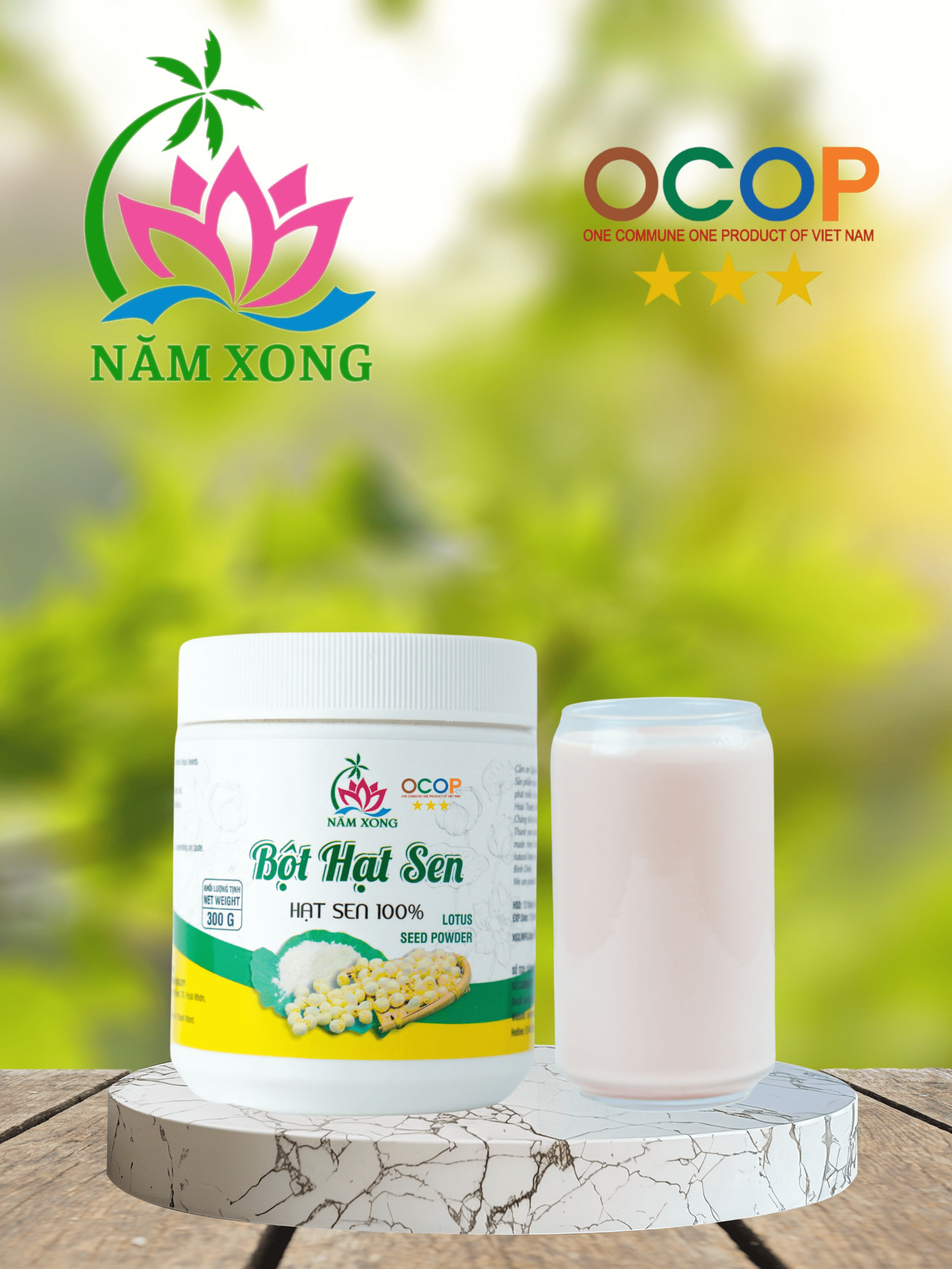 Bột Hạt Sen 300g